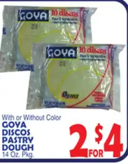 Bravo Supermarkets GOYA DISCOS PASTRY DOUGH offer