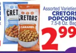 Bravo Supermarkets CRETORS POPCORN offer