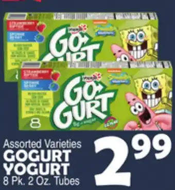 Bravo Supermarkets GOGURT YOGURT offer