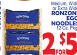 Bravo Supermarkets RONZONI EGG NOODLES offer
