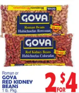 Bravo Supermarkets GOYA RED KIDNEY BEANS offer