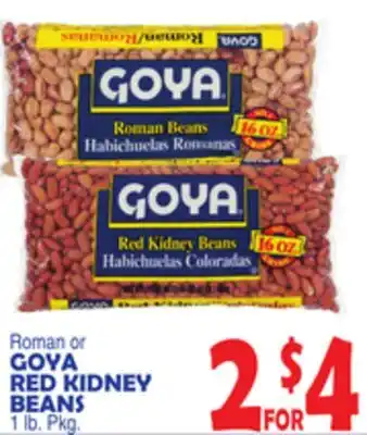 Bravo Supermarkets GOYA RED KIDNEY BEANS offer