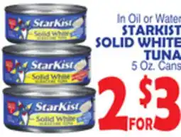 Bravo Supermarkets STARKIST SOLID WHITE TUNA offer