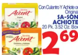 Bravo Supermarkets SA-SON ACHIOTE offer