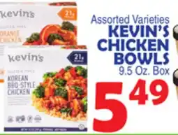 Bravo Supermarkets KEVIN'S CHICKEN BOWLS offer