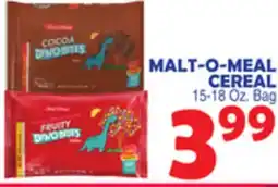 Bravo Supermarkets MALT-O-MEAL CEREAL offer