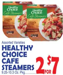 Bravo Supermarkets HEALTHY CHOICE CAFE STEAMERS offer