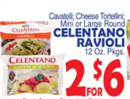 Bravo Supermarkets CELENTANO RAVIOLI offer