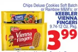 Bravo Supermarkets KEEBLER VIENNA FINGERS offer