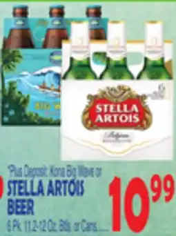 Bravo Supermarkets STELLA ARTOIS BEER offer