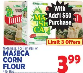 Bravo Supermarkets MASECA CORN FLOUR offer