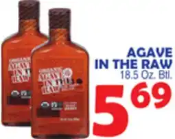 Bravo Supermarkets AGAVE IN THE RAW offer