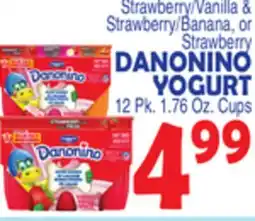Bravo Supermarkets DANONINO YOGURT offer