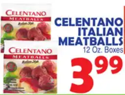 Bravo Supermarkets CELENTANO ITALIAN MEATBALLS offer