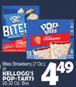 Bravo Supermarkets KELLOGG'S POP-TARTS 20.32 Oz. Box offer