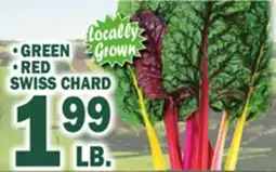 Bravo Supermarkets GREEN, RED SWISS CHARD offer