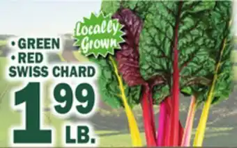 Bravo Supermarkets GREEN, RED SWISS CHARD offer