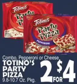 Bravo Supermarkets TOTINO'S PARTY PIZZA offer