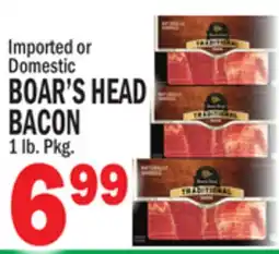Bravo Supermarkets BOAR'S HEAD BACON offer