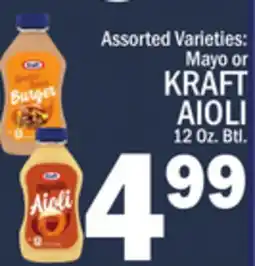C Town KRAFT MAYO OR AIOLI offer