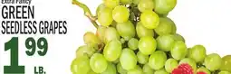 C Town GREEN SEEDLESS GRAPES offer