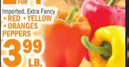 C Town • RED • YELLOW • ORANGES PEPPERS offer