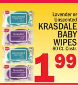 C Town KRASDALE BABY WIPES offer