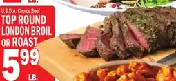 C Town TOP ROUND LONDON BROIL OR ROAST offer