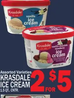 C Town KRASDALE ICE CREAM offer