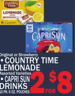 C Town COUNTRY TIME LEMONADE offer