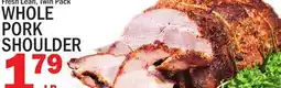 C Town WHOLE PORK SHOULDER offer