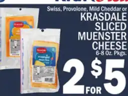 C Town KRASDALE SLICED MUENSTER CHEESE offer