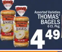 C Town THOMAS' BAGELS offer