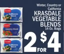 C Town KRASDALE VEGETABLE BLENDS offer