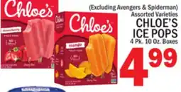 C Town CHLOE'S ICE POPS offer
