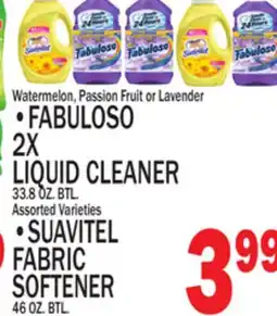 C Town FABULOSO 2X LIQUID CLEANER, 33.8 OZ. BTL offer