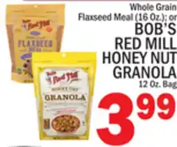 C Town BOB'S RED MILL HONEY NUT GRANOLA 12 Oz. Bag offer