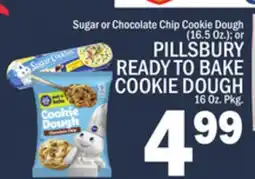 C Town PILLSBURY READY TO BAKE COOKIE DOUGH 16 Oz. Pkg offer