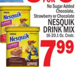 C Town NESQUIK DRINK MIX offer