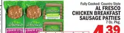 C Town AL FRESCO CHICKEN BREAKFAST SAUSAGE PATTIES offer