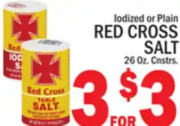 C Town RED CROSS SALT offer