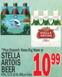C Town STELLA ARTOIS BEER offer
