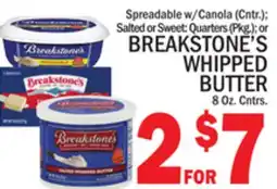 C Town BREAKSTONE'S WHIPPED BUTTER offer