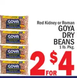 C Town GOYA DRY BEANS offer