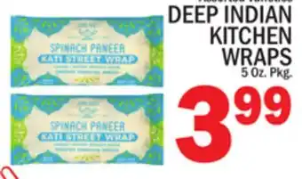 C Town DEEP INDIAN KITCHEN WRAPS offer