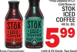 C Town STOK ICED COFFEE offer