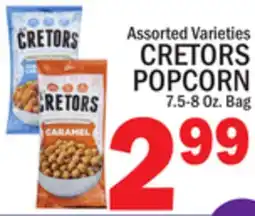 C Town CRETORS POPCORN offer