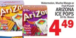 C Town ARIZONA ICE POPS offer