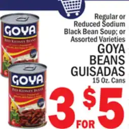C Town GOYA BEANS GUISADAS offer
