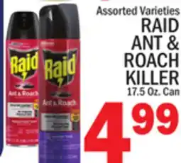 C Town RAID ANT & ROACH KILLER offer